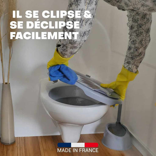 Clipsado™ - Lunette + Abattant WC Clipsables