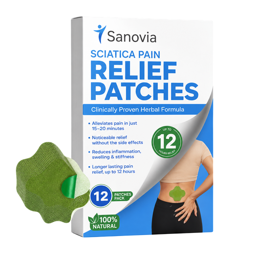 12x Back Pain Relief Patches